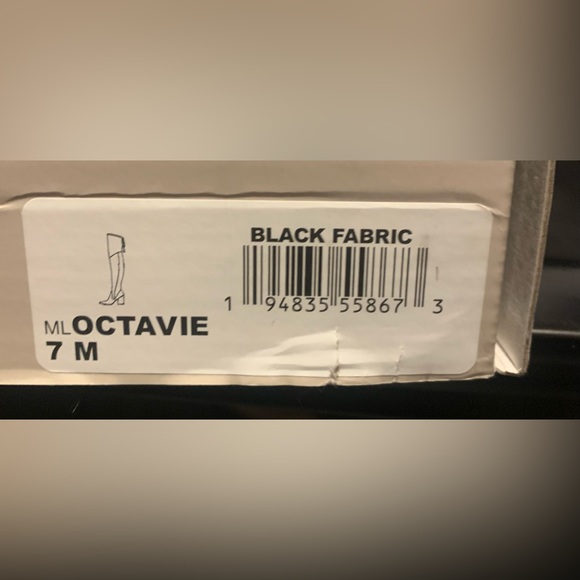 Marc fisher over the knee black suede boots. Size 7 shoes - Picture 10 of 10